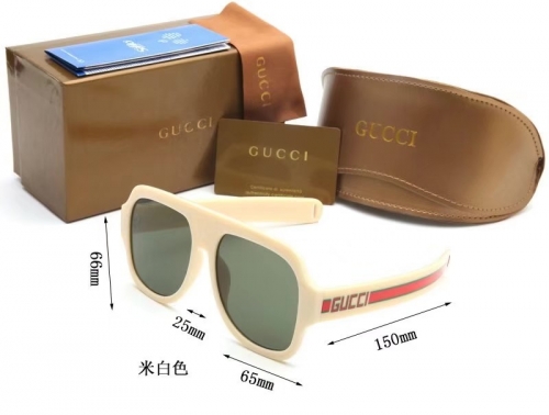 Gucc*i Sunglass With Case Q0255-13 (5)