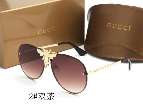 Gucc*i Sunglass With Case Q2238-18 (6)