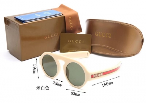 Gucc*i Sunglass With Case Q0256-13 (7)