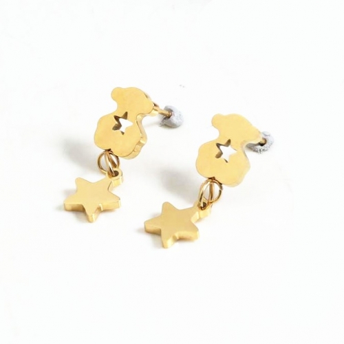 Stainless Steel Tou*s Earring TPCE0004-G