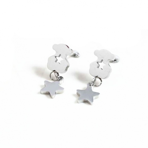 Stainless Steel Tou*s Earring TPCE0004-S