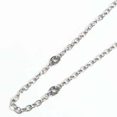 Stainless Steel Pandor*a Necklace TPDN8021-S