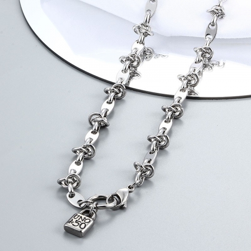 Stainless Steel Uno Necklace UNN002