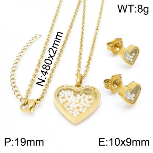 Steel Tou*s Jewelry Set TZ-178G