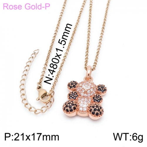 Steel Tou*s Necklace XL-111R