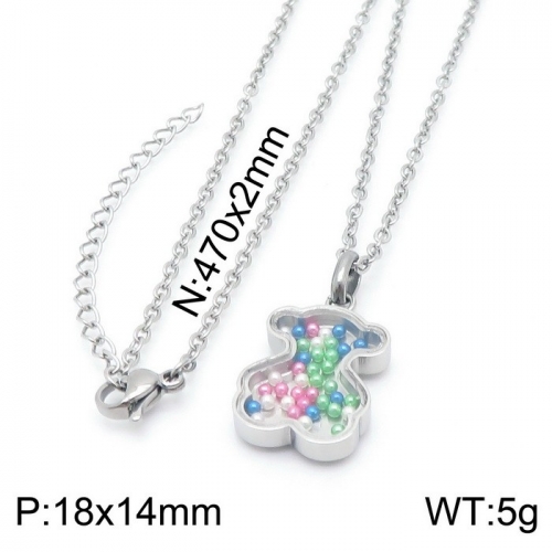 Steel Tou*s Necklace XL-116S