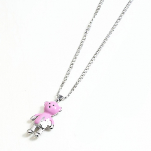 Steel Tou*s Necklace PCN2269-S-P