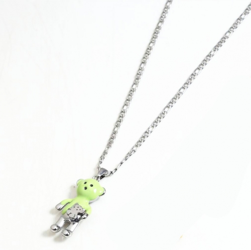 Steel Tou*s Necklace PCN2269-S-GR