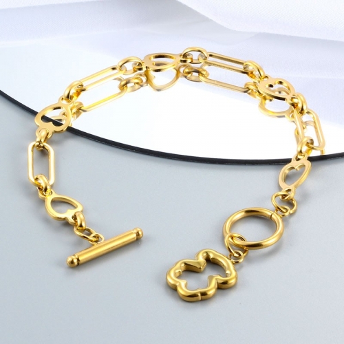 Stainless Steel Tou*s Bracelet UNB0015