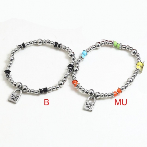 Steel Uno Bracelet TUNB8012-S-MU