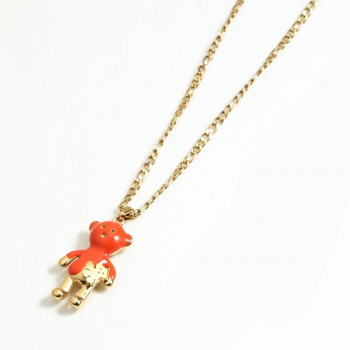 Steel Tou*s Necklace PCN2269-G-O