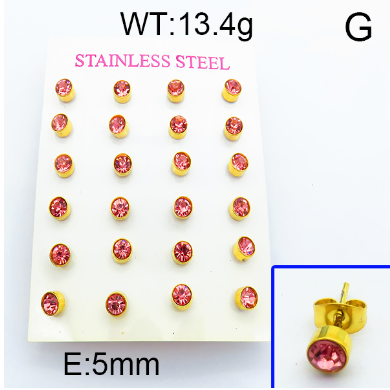 Stainless Steel 1 dozen Earring 1631248289(1)