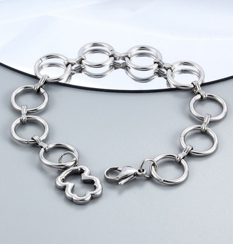 Stainless Steel Tou*s Bracelet  UNB0016