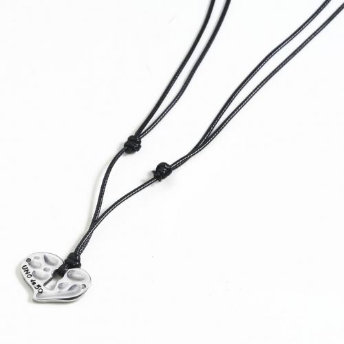 Stainless Steel UNO Necklace TUNN0033-S