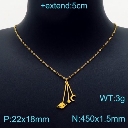 Stainless Steel Necklace KN203221-Z7