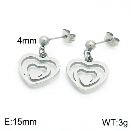 Stainless Steel Earring KE101274-Z8