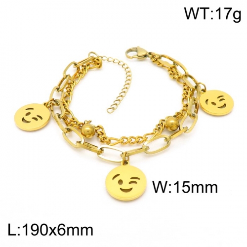 Stainless Steel Bracelet KB153924-Z18