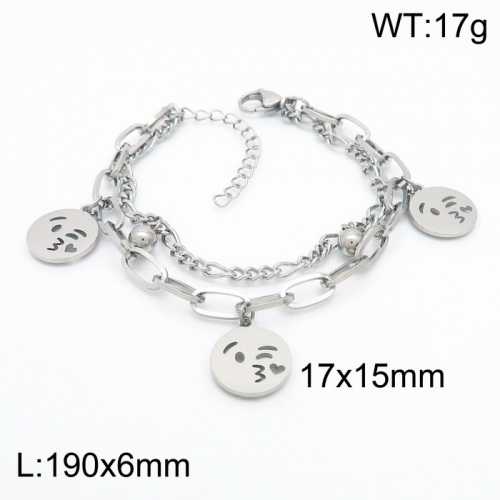 Stainless Steel Bracelet KB153911-Z12