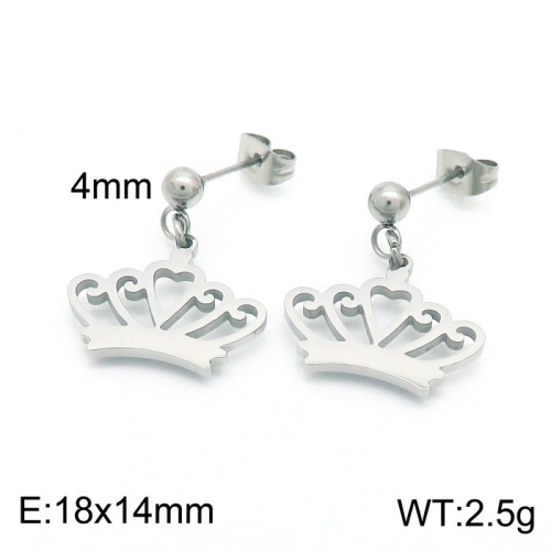 Stainless Steel Earring KE101271-Z8