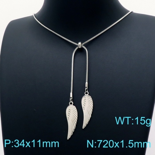 Stainless Steel Necklace KN202589-Z12