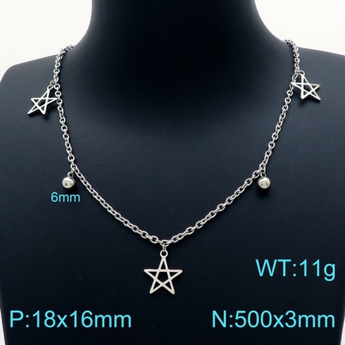 Stainless Steel Necklace KN202617-Z11