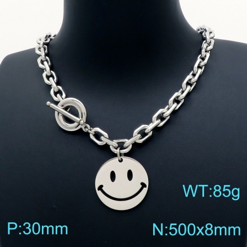 Stainless Steel Necklace KN202621-Z23