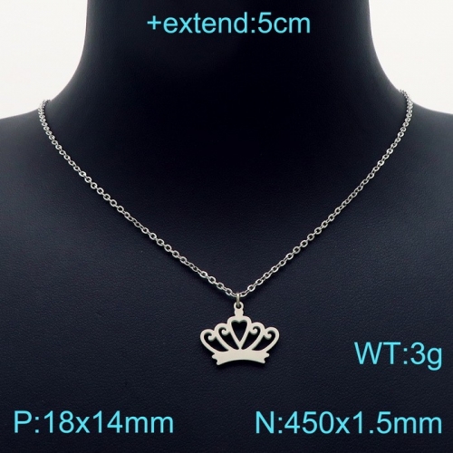 Stainless Steel Necklace KN203231-Z6