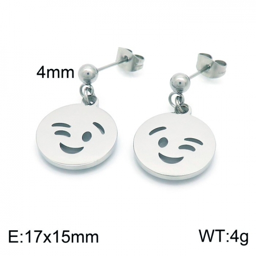 Stainless Steel Earring KE101264-Z8