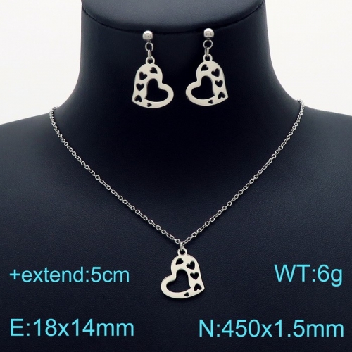 Stainless Steel Jewelry Set KS188038-Z14