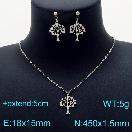 Stainless Steel Jewelry Set KS188043-Z14