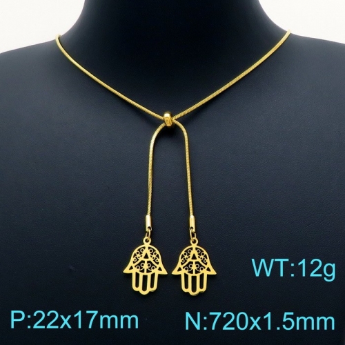 Stainless Steel Necklace KN202582-Z16