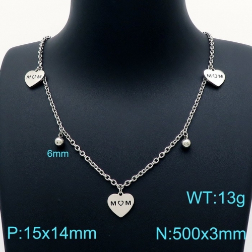 Stainless Steel Necklace KN202613-Z11