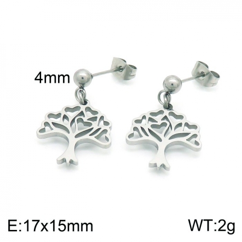 Stainless Steel Earring KE101273-Z8