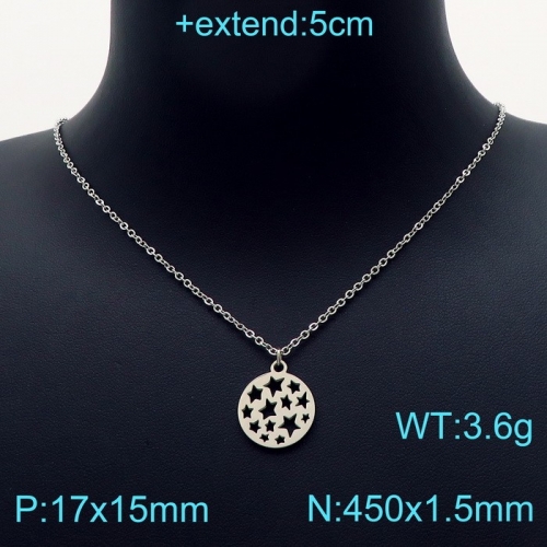 Stainless Steel Necklace KN203223-Z6