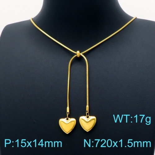 Stainless Steel Necklace KN202588-Z16