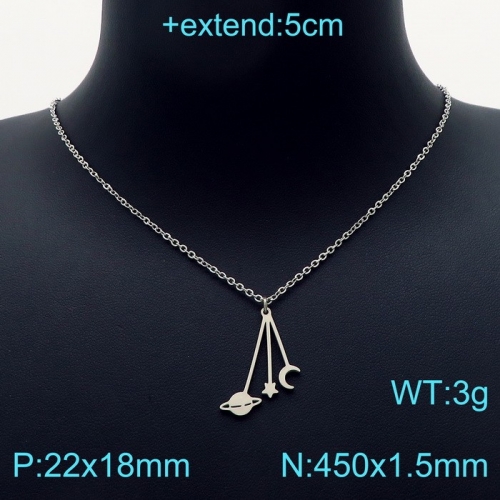 Stainless Steel Necklace KN203238-Z6