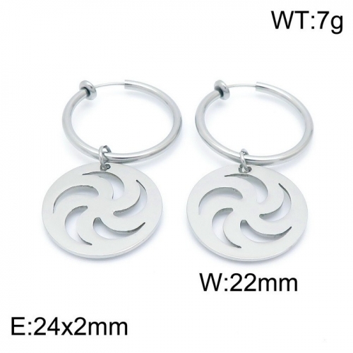 Stainless Steel Earring KE100747-Z9