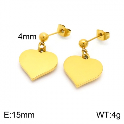 Stainless Steel Earring KE101262-Z10