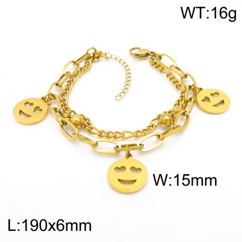 Stainless Steel Bracelet KB153918-Z18