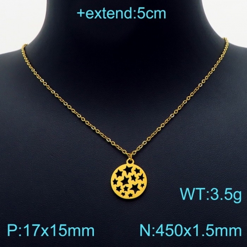 Stainless Steel Necklace KN203208-Z7