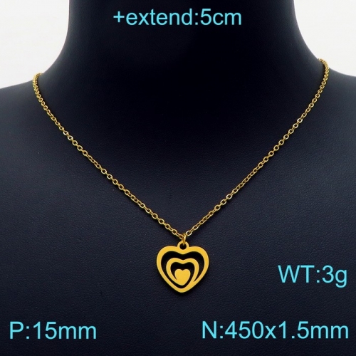 Stainless Steel Necklace KN203210-Z7