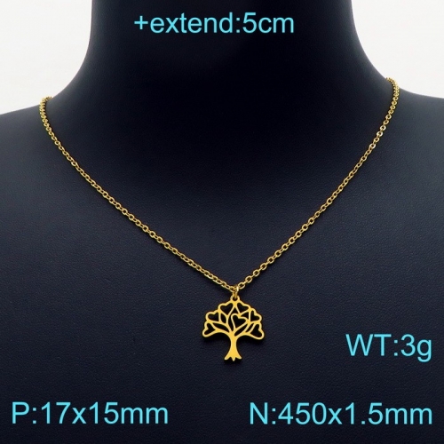 Stainless Steel Necklace KN203206-Z7