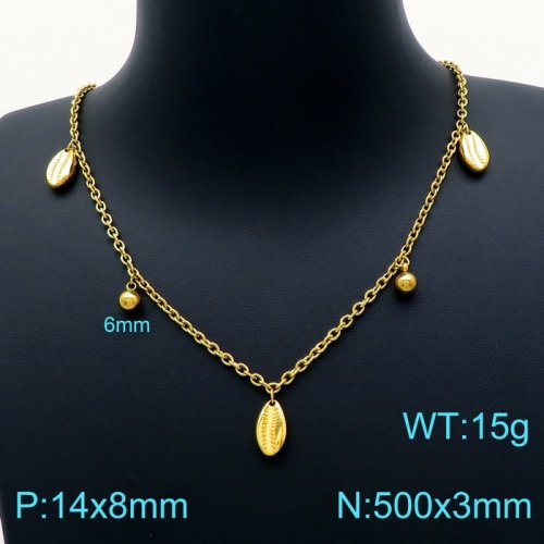 Stainless Steel Necklace KN202620-Z17