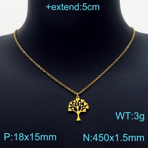 Stainless Steel Necklace KN203216-Z7