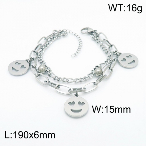 Stainless Steel Bracelet KB153915-Z12