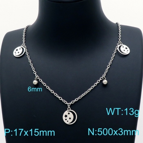 Stainless Steel Necklace KN202609-Z11