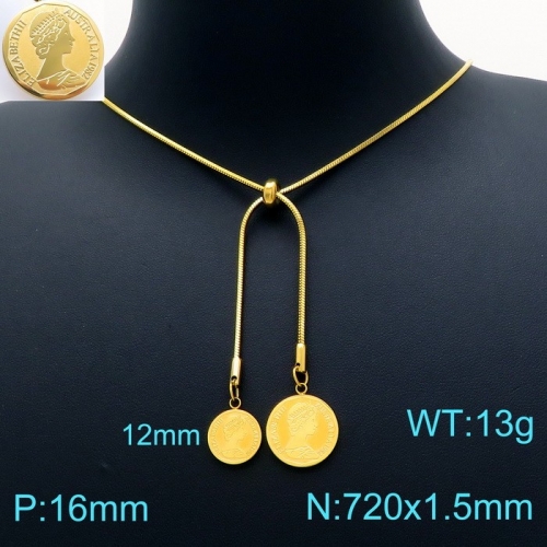 Stainless Steel Necklace KN202606-Z16