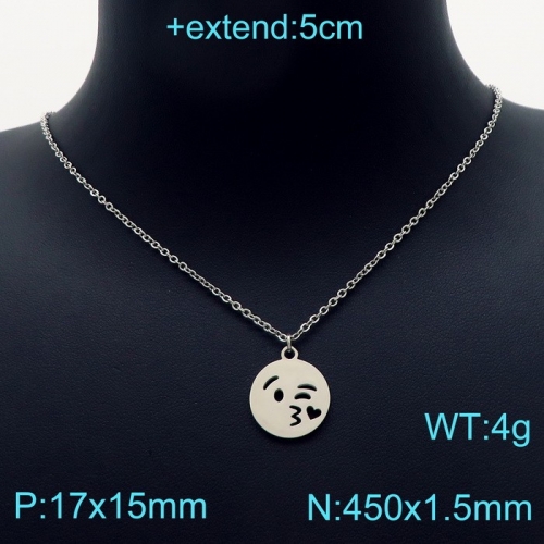 Stainless Steel Necklace KN203227-Z6