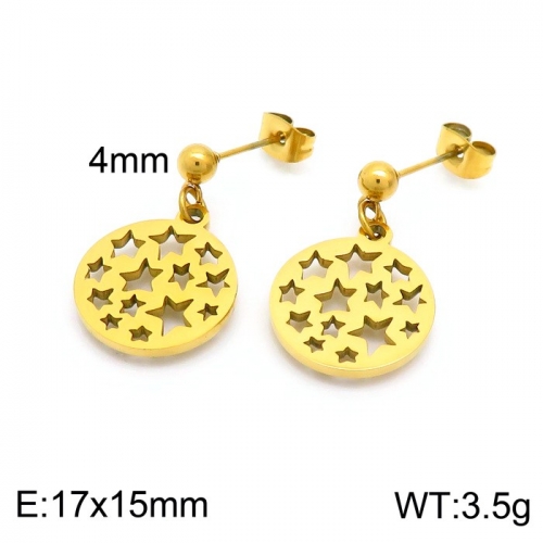 Stainless Steel Earring KE101248-Z10