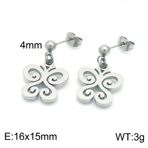 Stainless Steel Earring KE101272-Z8